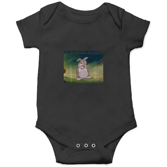 Disney Bambi Thumper If You Can'T Say Something Nice Onesies