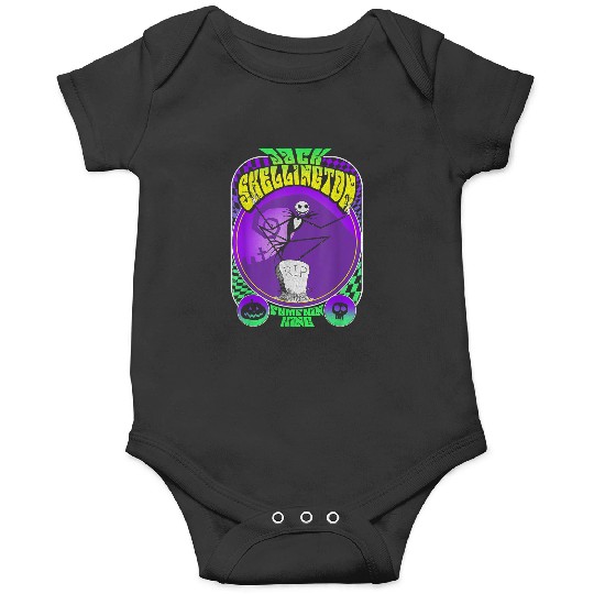 Disneyss Nightmare Before Christmas Retro Jack Skellington Onesies