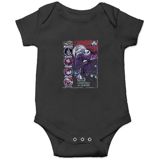 Disneyss The Nightmare Before Christmas Comic Cover Onesies