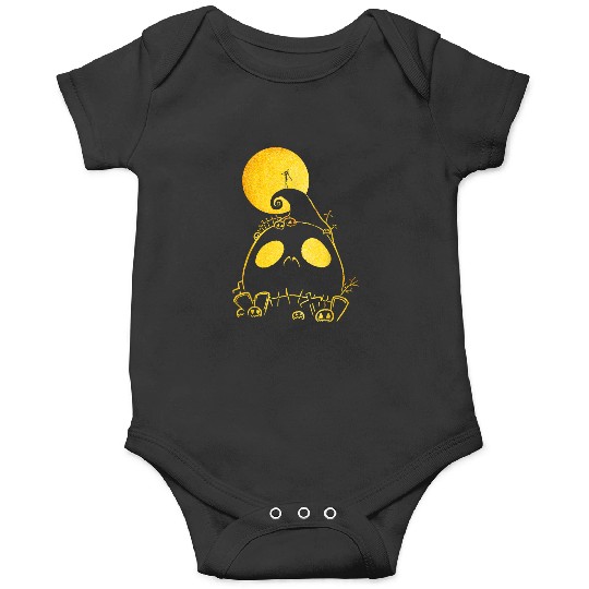 Disneyss The Nightmare Before Christmas Jack Cemetery Line Art Onesies