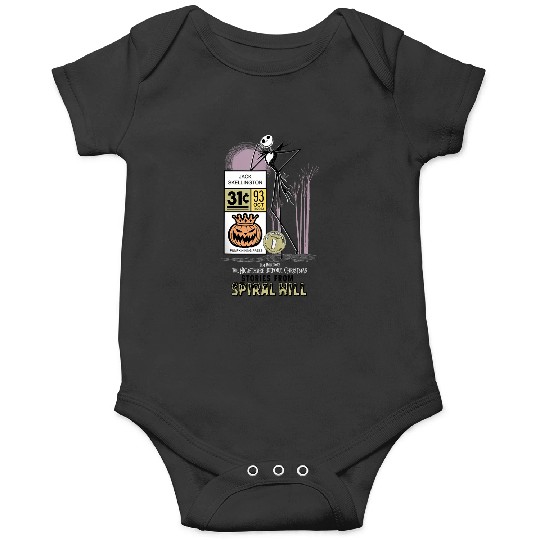 Disneyss The Nightmare Before Christmas Pumpkin King Press Onesies