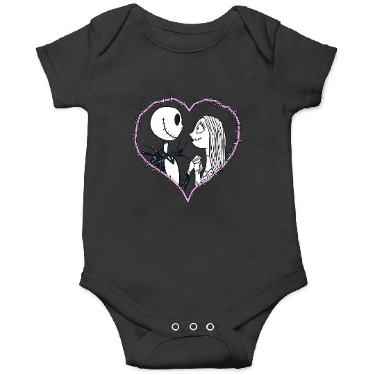 Disneyss The Nightmare Before Christmas Jack Sally Heart Onesies
