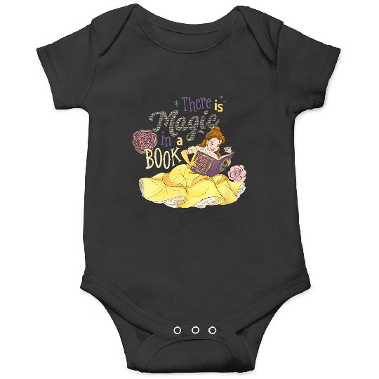 Disneys Beauty And The Beast Belle There Is Magic In A Book Onesies