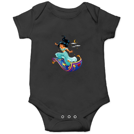 Disneys Aladdin Princess Jasmine Magic Carpet Pose Onesies