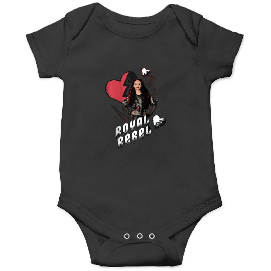 Disneyss Descendants The Rise Of Red Royal Rebel Chest Logo Onesies