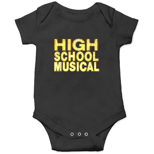 Disneyss Channel  High School Musical Movie Logo Onesies