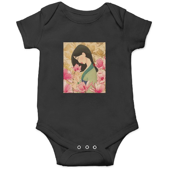 Disney Mulan Floral Onesies