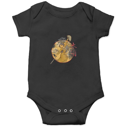 Disney Mulan Mulan Sword Dance With Fan Circle F Onesies