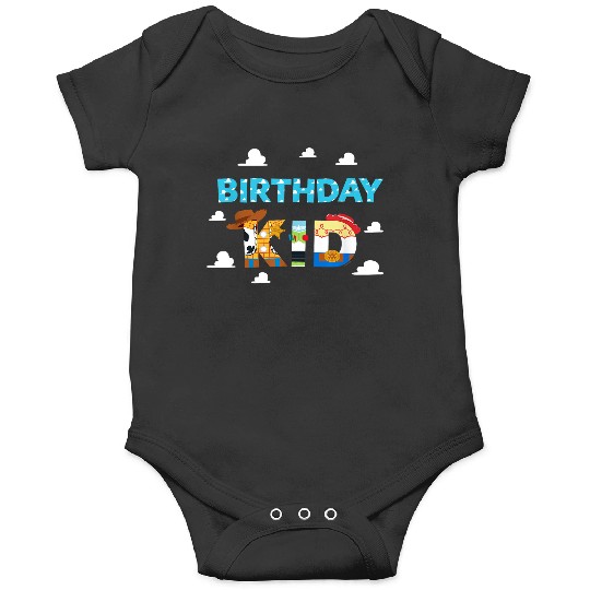 Disneyss And Pixarss Toy Story Clouds Birthday Kid Onesies