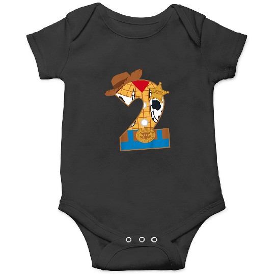 Kids Disneyss And Pixarss Toy Story Second Birthday 2 Years Old Onesies