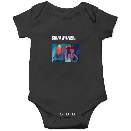Disney Villains Valentines Day Hades Megara Dinn Onesies