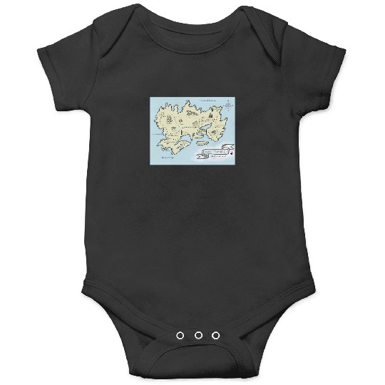 Discover Swiftshire   Taylor Fantasy Map 1 Onesies
