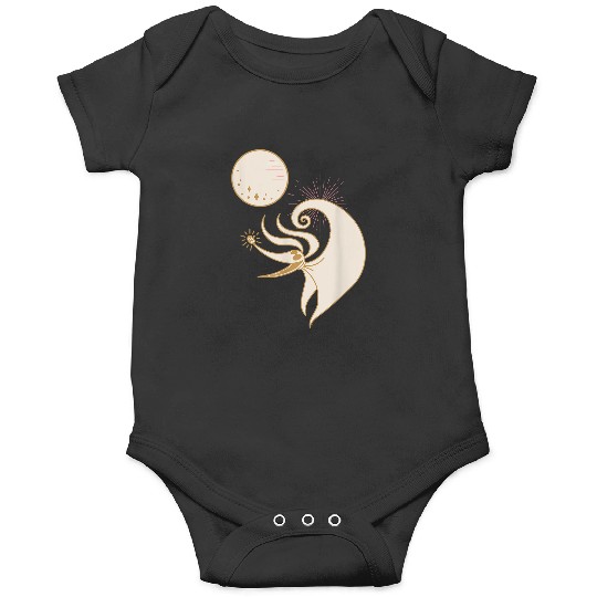 Disneyss The Nightmare Before Christmas Zero And The Full Moon Onesies