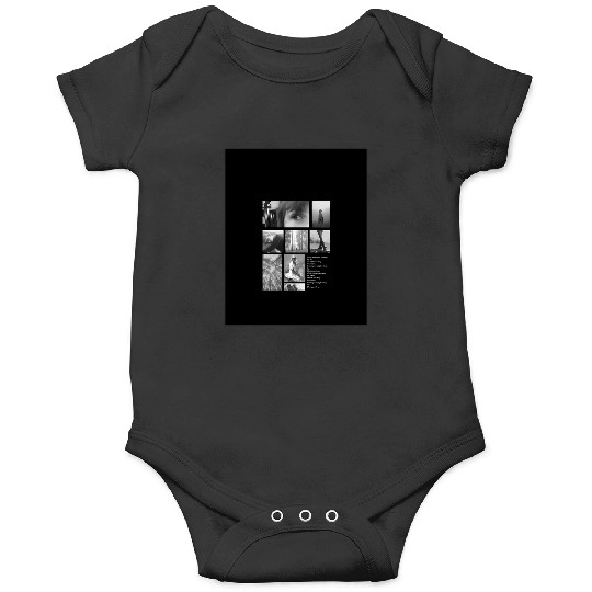 Discover Taylor Folklore Print(White Text) Onesies