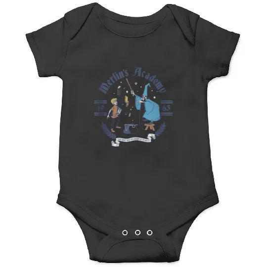 Disneyss The Sword In The Stone Merlin Academy Vintages Onesies
