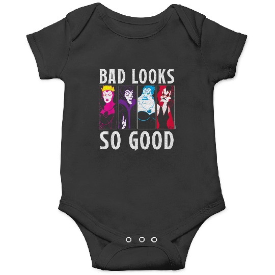 Disneyss Villains Ursula Maleficent Cruella Evil Queen Bad Onesies