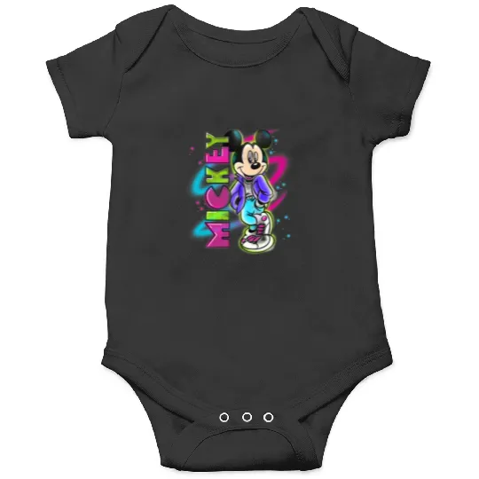 Disney Mickey Mouse Airbrush Onesies