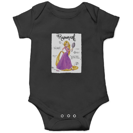 Disney Tangled Rapunzel Fashion Callouts Onesies
