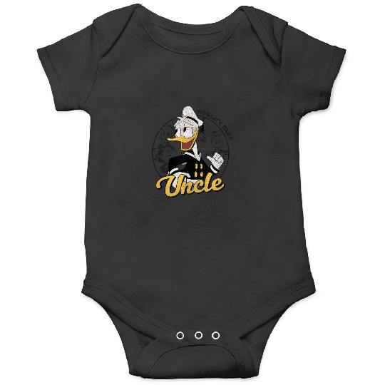 Disney Donald Duck Worlds Best Uncle Circle Port Onesies
