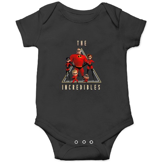 Disney Pixar Incredibles Classic Family Shot Graphic Onesies