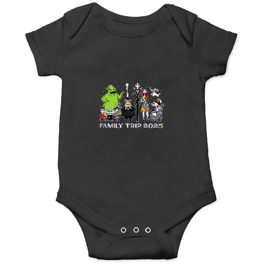Disney The Nightmare Before Christmas Stars Family Trip Onesies