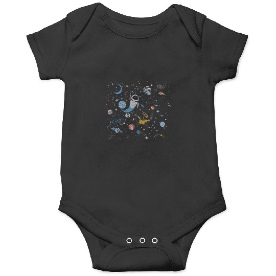 Disney Pixar Wall-E Eve In Space Onesies