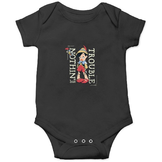 Disney Pinocchio Nothin but Trouble Since 1940 Onesies