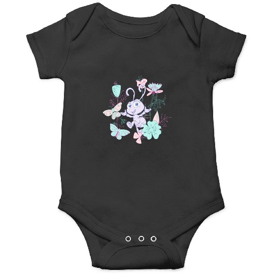 Disney Pixar A Bug's Life Princess Dot Cute Pastel Art Line Onesies