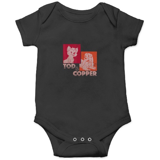 Disney The Fox and the Hound Tod Copper Retro Onesies