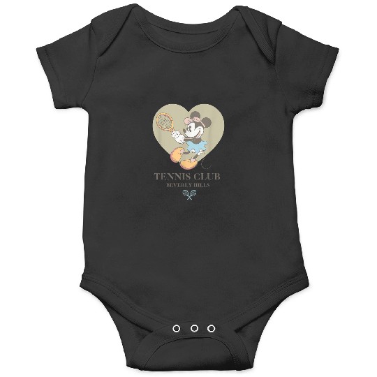 Disney Minnie Mouse Tennis Club Beverly Hills Vi Onesies