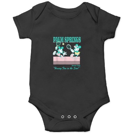 Disney Mickey And Friends Palm Springs Tennis Cl Onesies