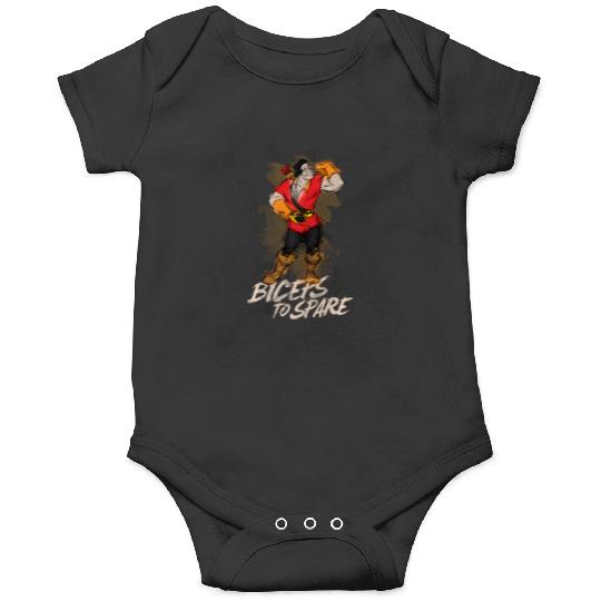 Disney Beauty And The Beast Gaston Biceps To Spare Onesies