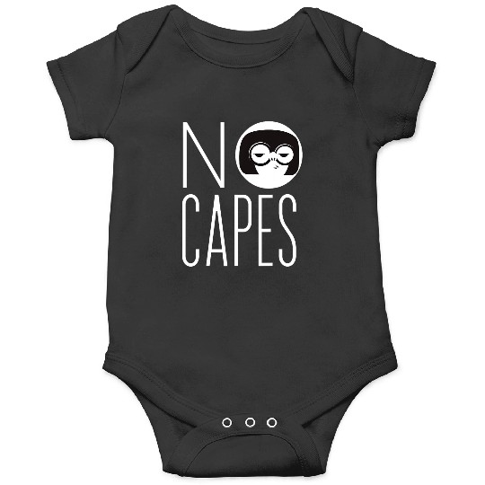 Disney Pixar The Incredibles 2 Edna Mode No Capes Logo Onesies