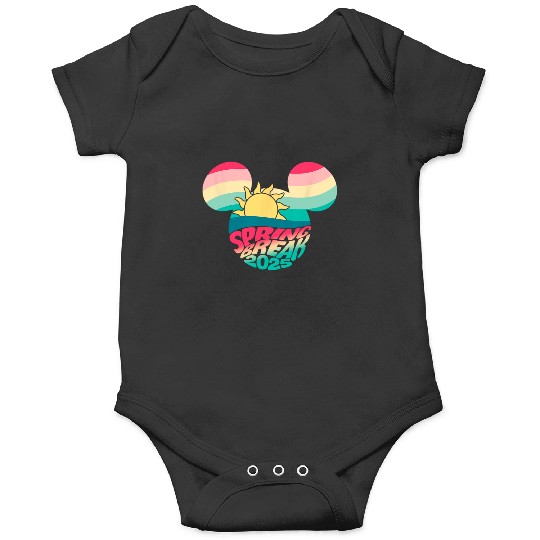 Disney Mickey And Friends Spring Break 2025 Mickey Big Logo Onesies