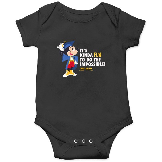 Disney Mickey Mouse Graduation New Grad Do The Impossible Onesies