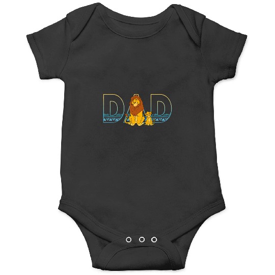Disney The Lion King Simba and Mufasa Dad Onesies