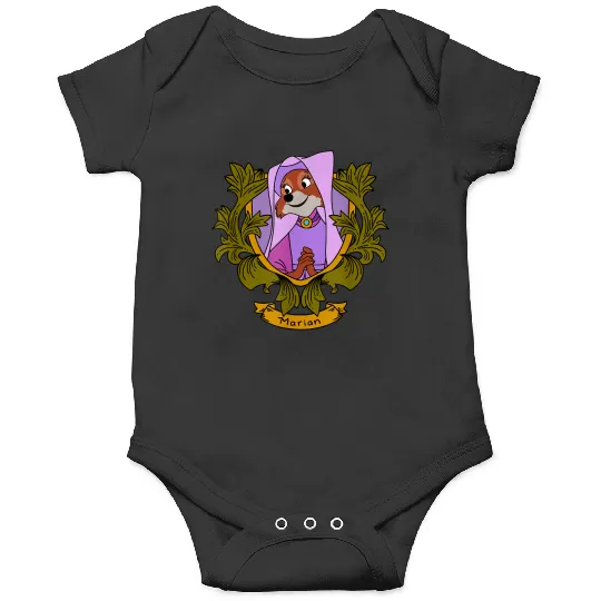 Disney Robin Hood Marian Floral Portrait Onesies