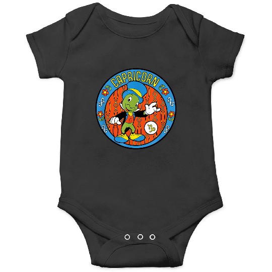 Disneyss Pinocchio Jiminy Cricket Zodiac Capricorn Onesies