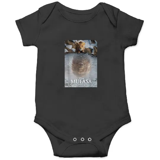 Disneyss Mufasa The Lion King  Movie Poster Art Onesies