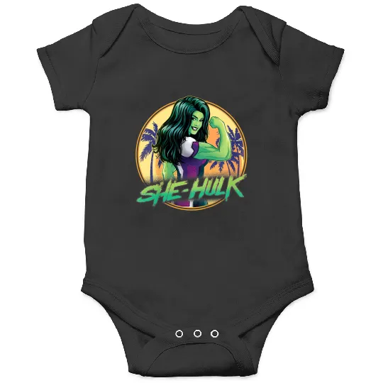 Marvels Studios She hulk Disneyss Plus Flex Onesies