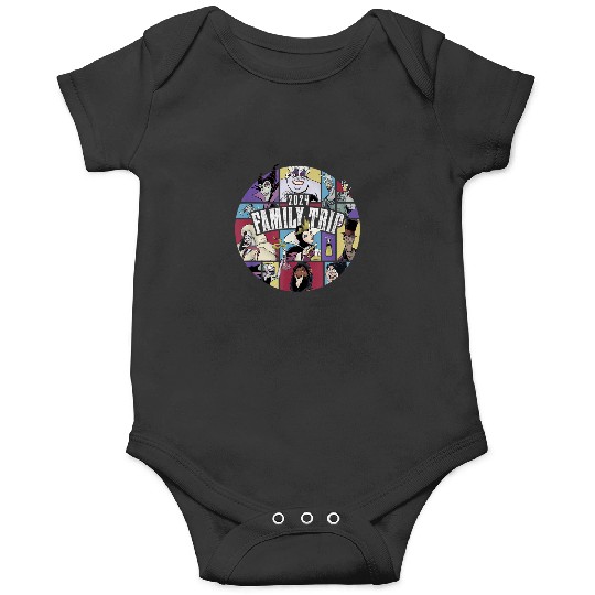 Disney Villains Wicked Circle 2024 Family Trip V Onesies