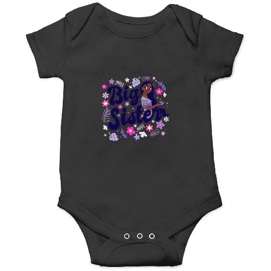 Disney Encanto Isabela Madrigal Big Sister Floral Onesies