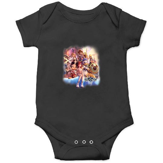 Disney Kingdom Hearts Sora Kairi & Riku Group Hero Shot Onesies