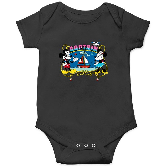 Disney Cruise Family Group Vacation Matching Captain Onesies