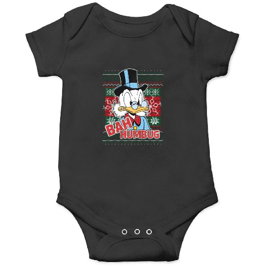 Disney Ducktales Christmas Scrooge Mcduck Bah Humbug Onesies