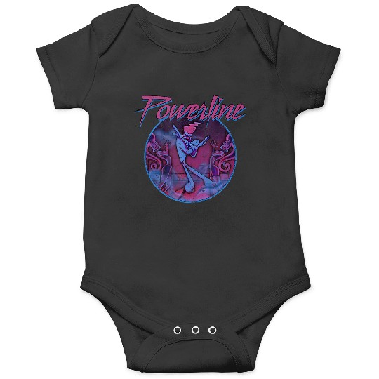 Disneyss A Goofy Movie Powerline Neon Disco Style Distressed Onesies