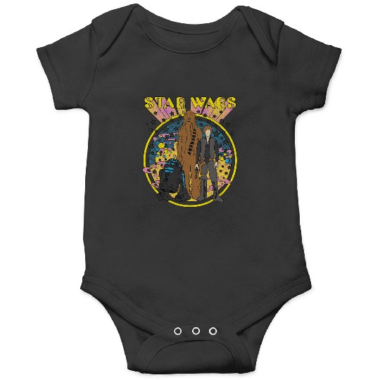 Star Wars Vintage Psych Rebels Disney Onesies
