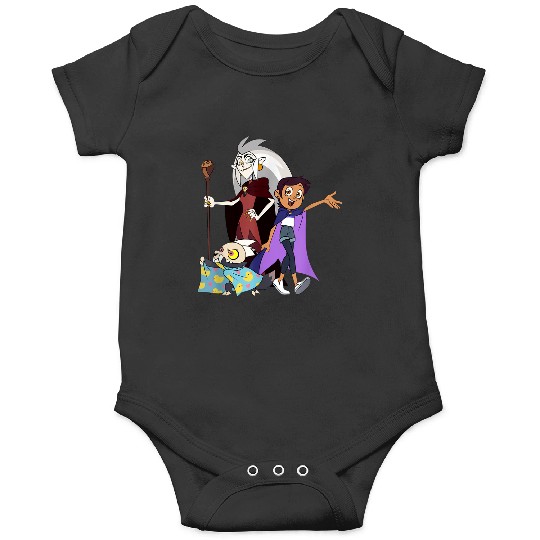 Disneyss The Owl House Edalyn Luz King Group shots Chest Logo Onesies