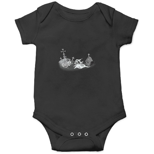 Graveyard Buddies  : The nightmare dog zero , Nightmare Zero Dog Shirt ,  Zero Nightmare Before Christmas Disney Halloween Onesies