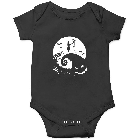 Jack and Sally art  : The nightmare dog zero , Nightmare Zero Dog Shirt ,  Zero Nightmare Before Christmas Disney Halloween Onesies